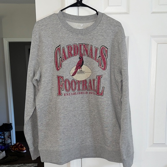 Fanatics Other - Fanatics Gray Cardinals Football Sweatshirt
